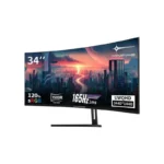 Moniteur Mini Fire 34" Curved 4K 165Hz – Frameless UltraWide Gaming Display