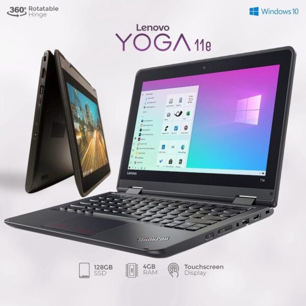Lenovo 11E Yoga – Portable Tactile + Cartable Offert !