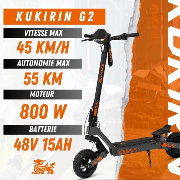 Trottinette Électrique Kukirin G2