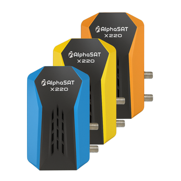 Récepteur Alphasat X220 – Puissance, modernité et abonnements inclus