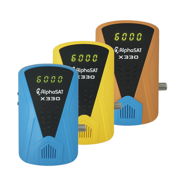 Récepteur Alphasat X330 – Technologie H.265 et abonnements inclus
