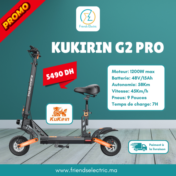 Trottinette Électrique KuKirin G2 PRO
