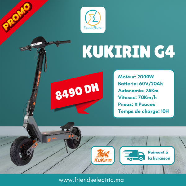 Trottinette Électrique KuKirin G4