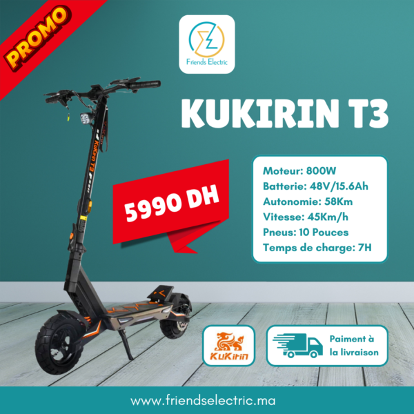 Trottinette Électrique KuKirin T3