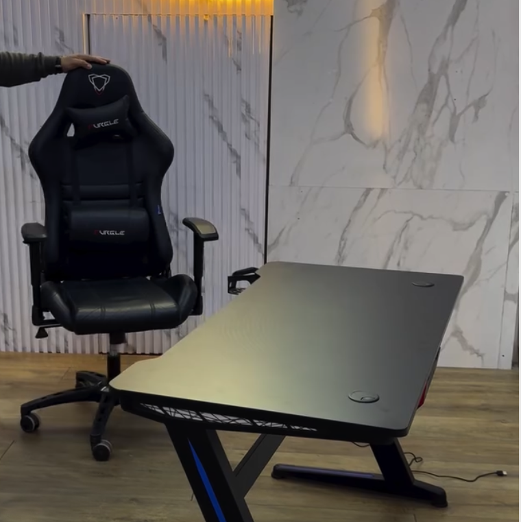 Screenshot 2026-04-13 at 18.43.20 Chaise Gaming Ergonomique Furgle avec Bureau Gamer Design – Confort & Performance – Image 1