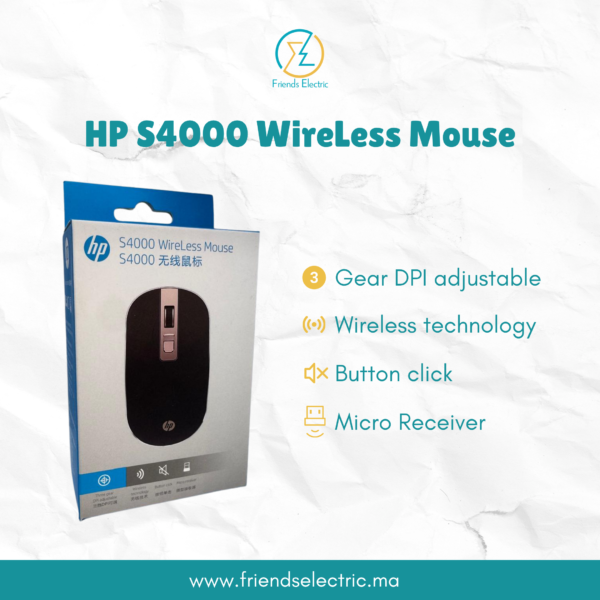 HP S4000 Wireless Mouse