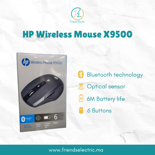 HP Wireless Mouse X9500