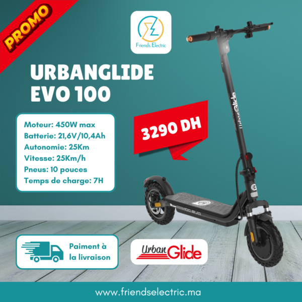 Trottinette Électrique UrbanGlide EVO 100