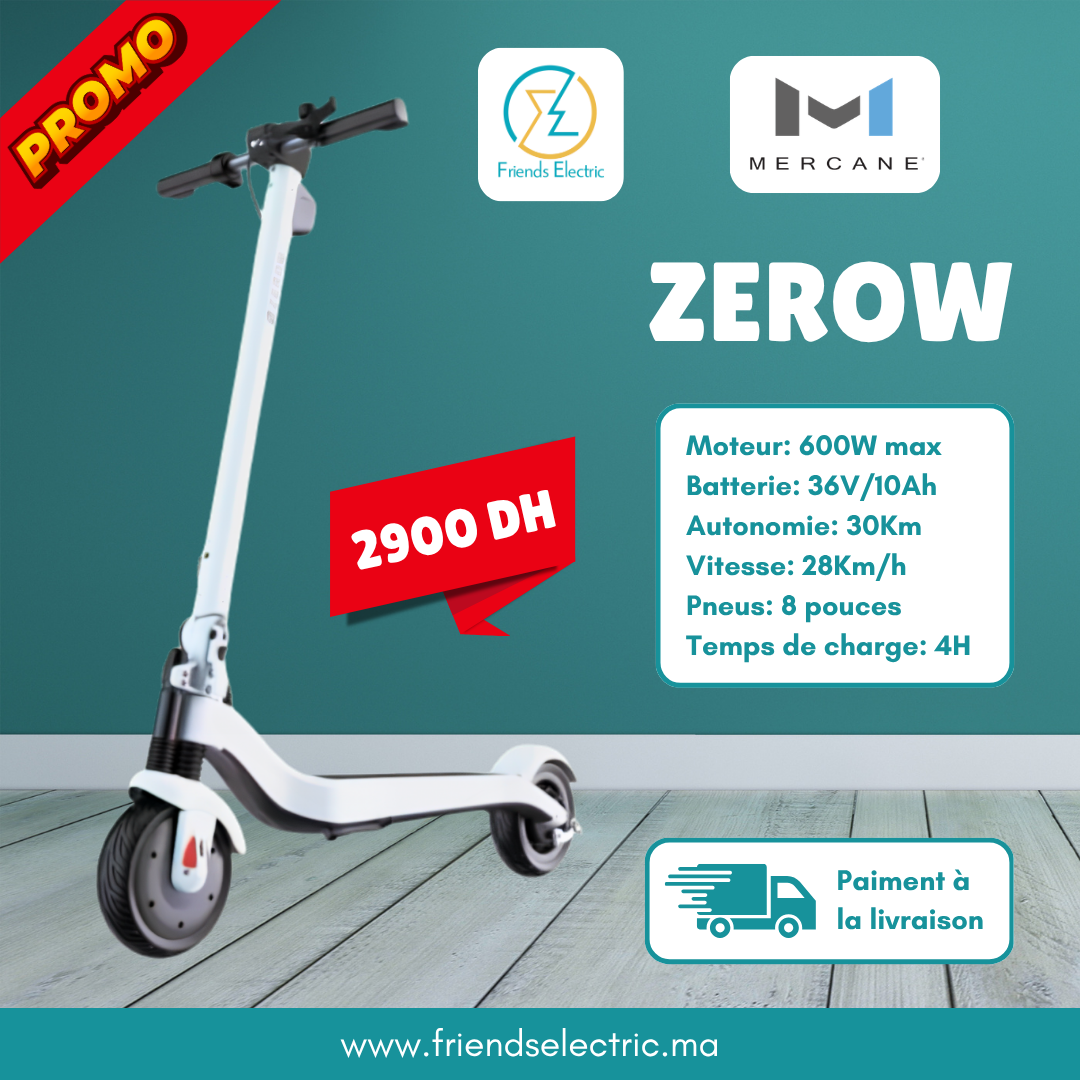 90 Trottinette Électrique ZeroW – Image 1
