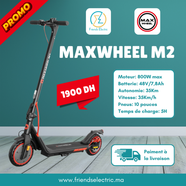 Trottinette Électrique MaxWheel M2