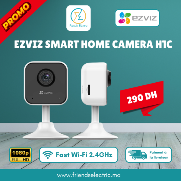 Caméra Wi-Fi Intelligente EZVIZ H1c
