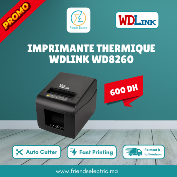 Imprimante Thermique WDLink WD8260