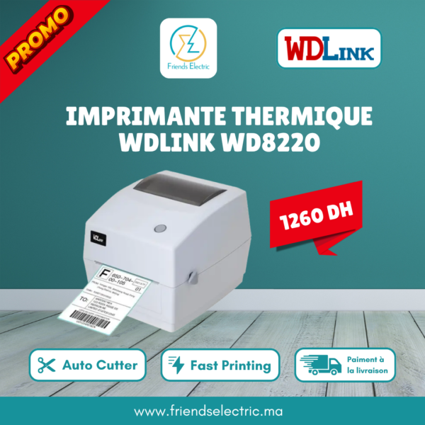 Imprimante Thermique WDLink WD8220