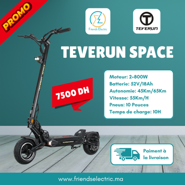 Trottinette Électrique Teverun Space